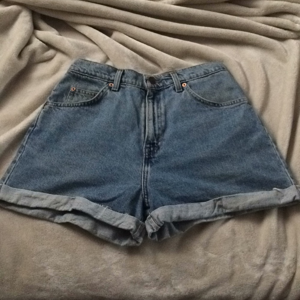 Levis Orange Tag vintage high rise shorts